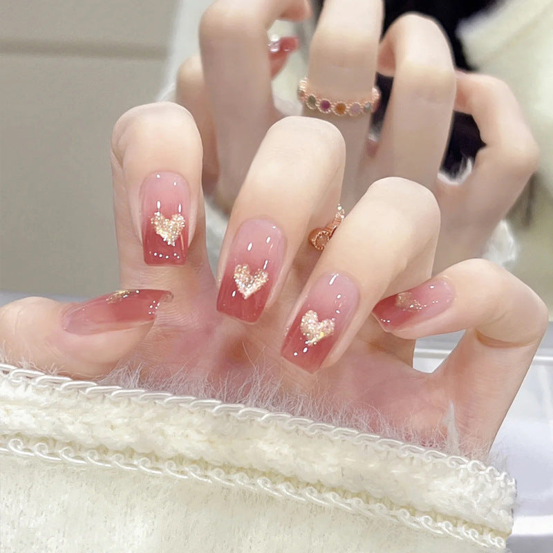 Pink Swirl Nails | Press On Nails