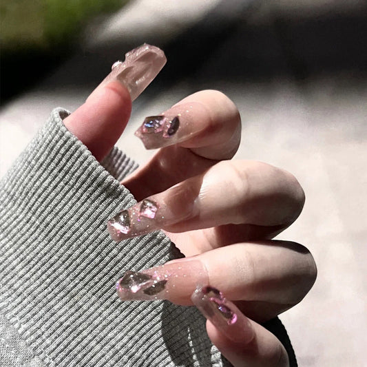 Ghosted | Ghost Nail Art | Press On Nails